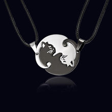 Load image into Gallery viewer, Yin Yang Cat Necklace
